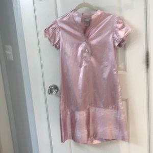 Iridescent Pink Diane Von Furstenbeg Dress, sz 2.